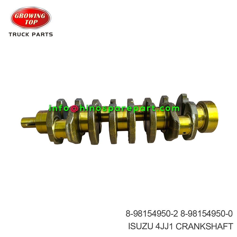 ISUZU 4JJ1 CRANKSHAFT 8-98154950-2