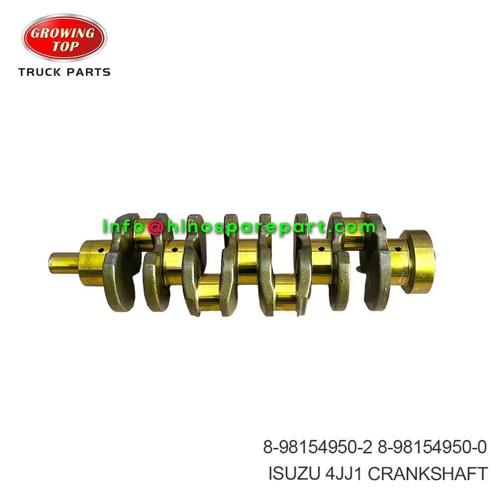 ISUZU 4JJ1 CRANKSHAFT 8-98154950-2