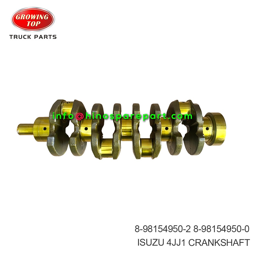 ISUZU 4JJ1 CRANKSHAFT 8-98154950-2