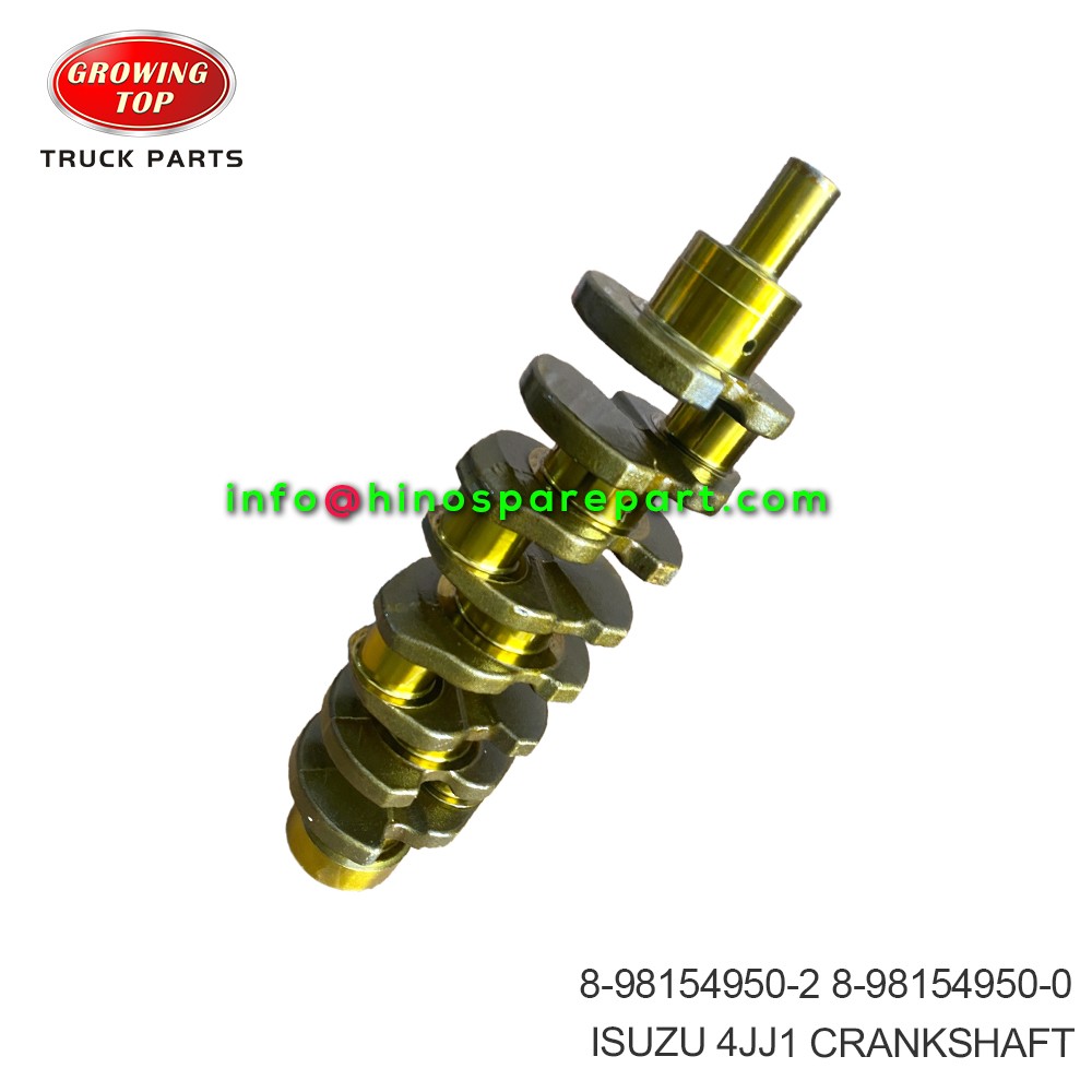 ISUZU 4JJ1 CRANKSHAFT 8-98154950-2