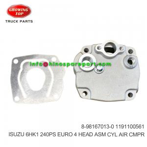ISUZU 6HK1 240PS EURO 4 HEAD ASM CYL AIR CMPR 8-98167013-0