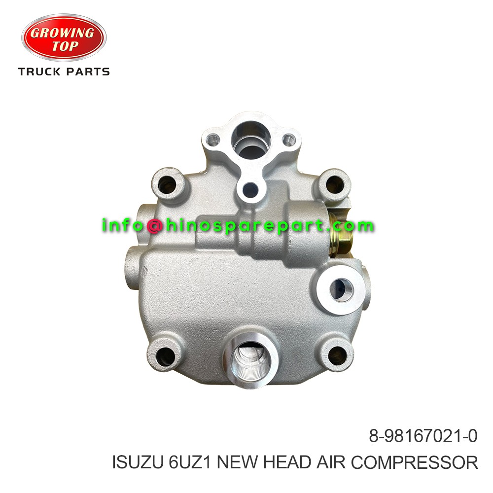 ISUZU 6UZ1 NEW HEAD AIR COMPRESSOR 8-98167021-0