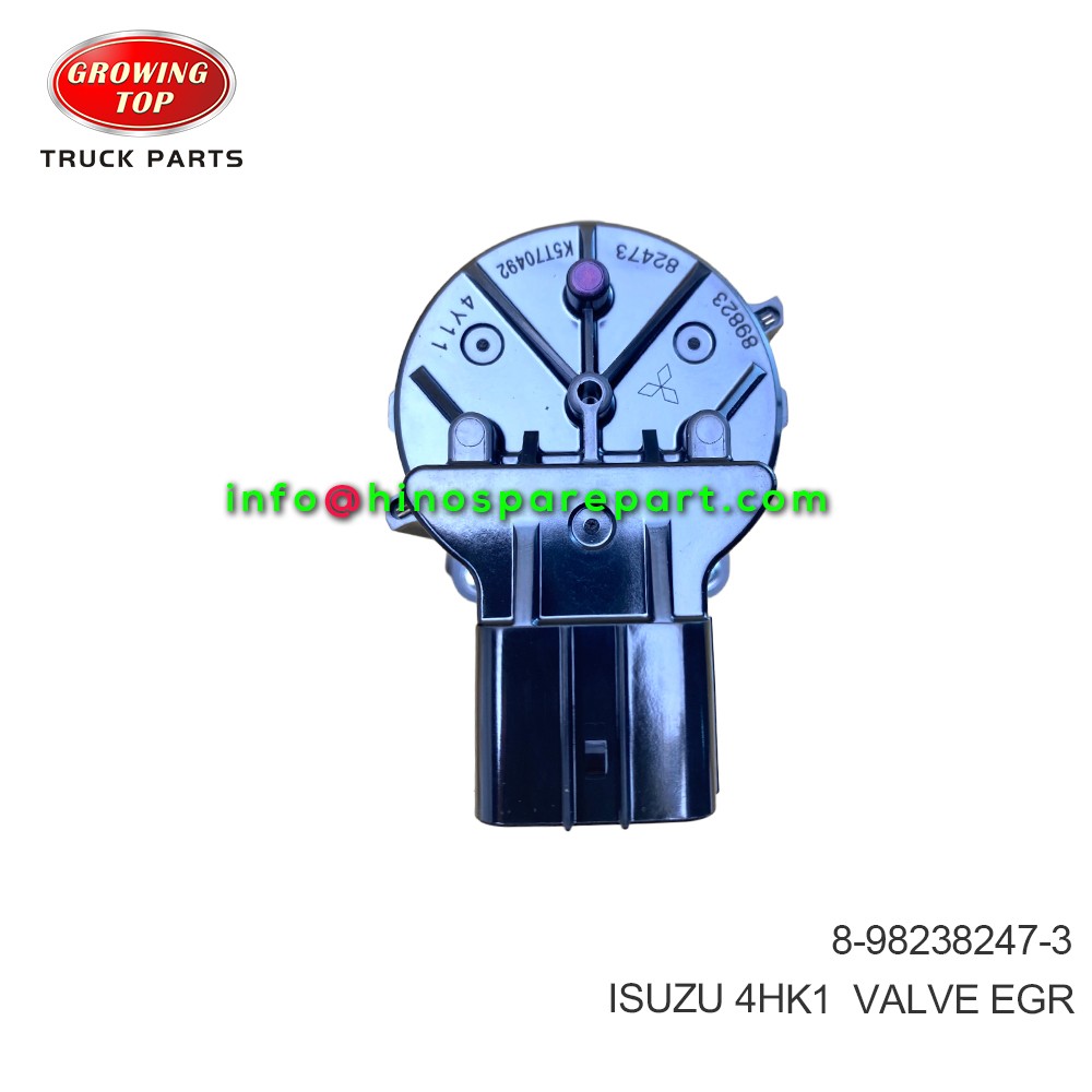 ISUZU 4HK1 VALVE EGR 8-98238247-3