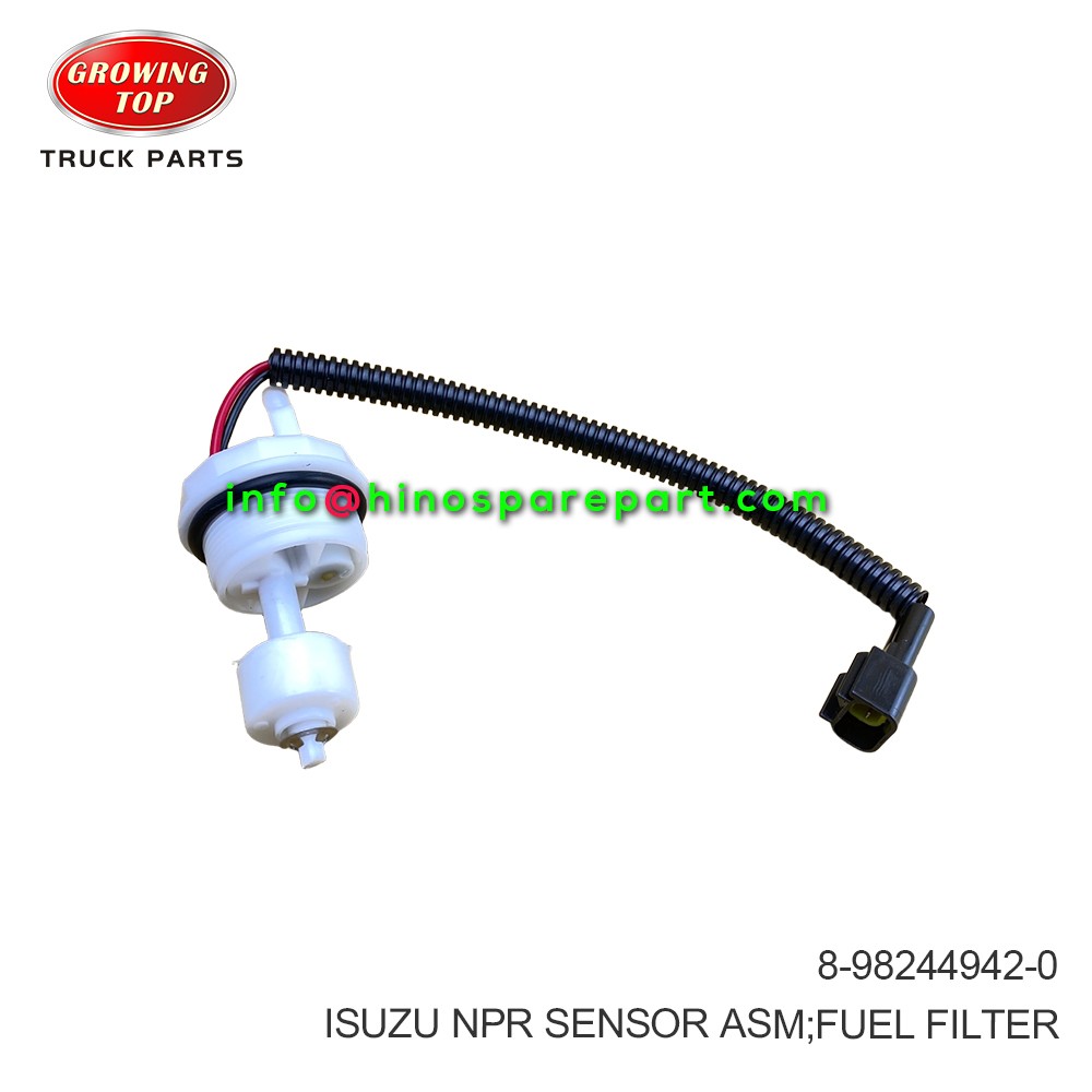 ISUZU NPR SENSOR ASM FUEL FILTER 8-98244942-0