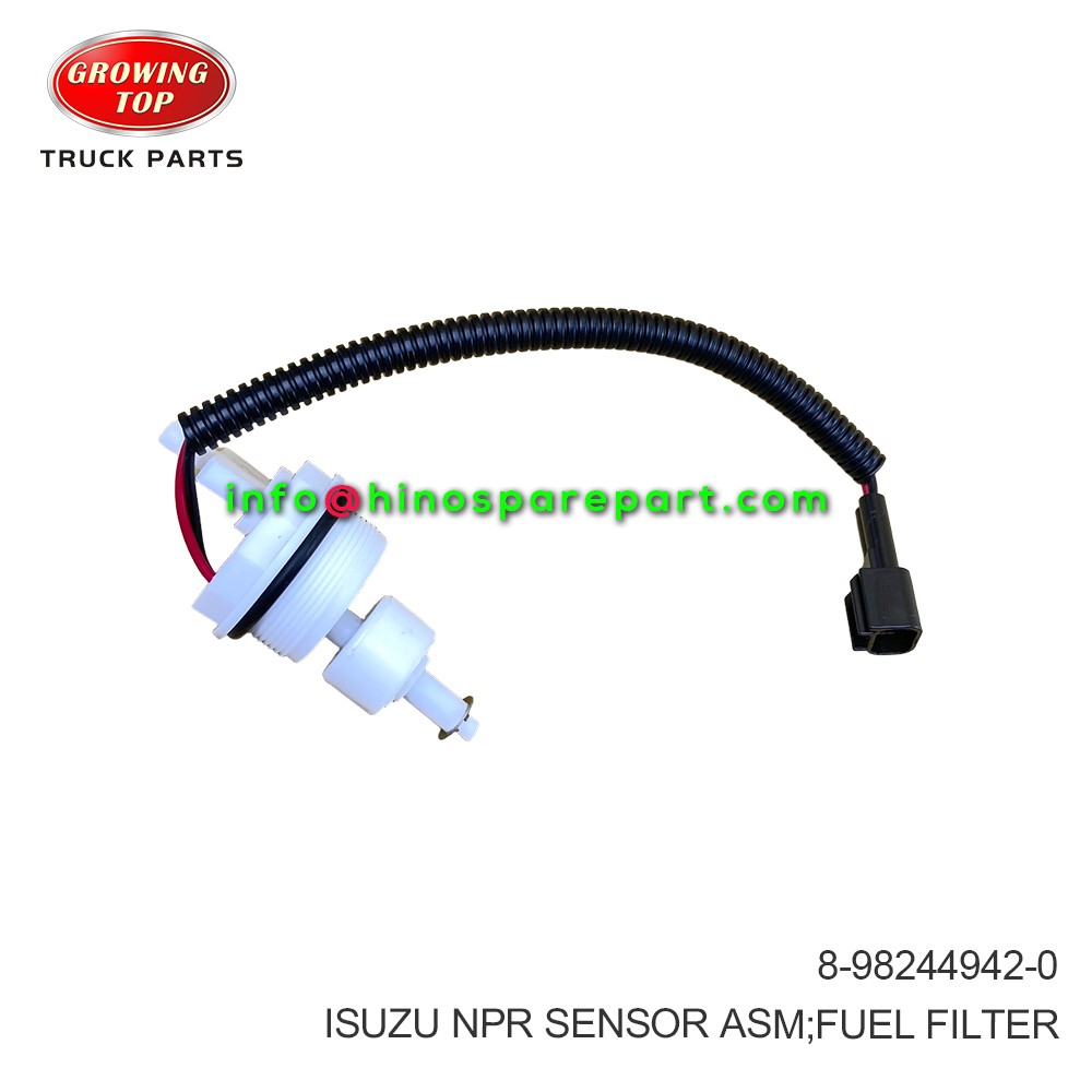 ISUZU NPR SENSOR ASM FUEL FILTER 8-98244942-0