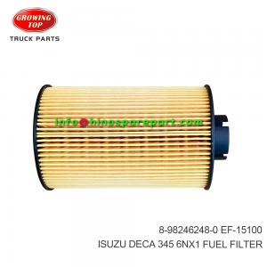ISUZU DECA 345 6NX1 FUEL FILTER 8-98246248-0 ISUZU DECA 345 6NX1 FUEL FILTER 8-98246248-0
