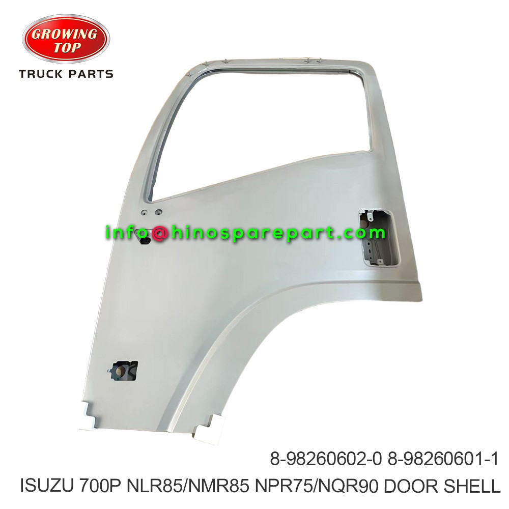 ISUZU 700P NLR85/NMR85 NPR75/NQR90 JMC DOOR SHELL 8-98260602-0