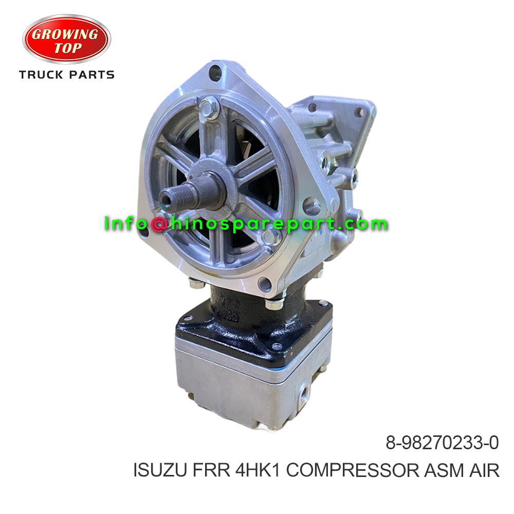 ISUZU FRR 4HK1 COMPRESSOR ASM AIR  8-98270233-0