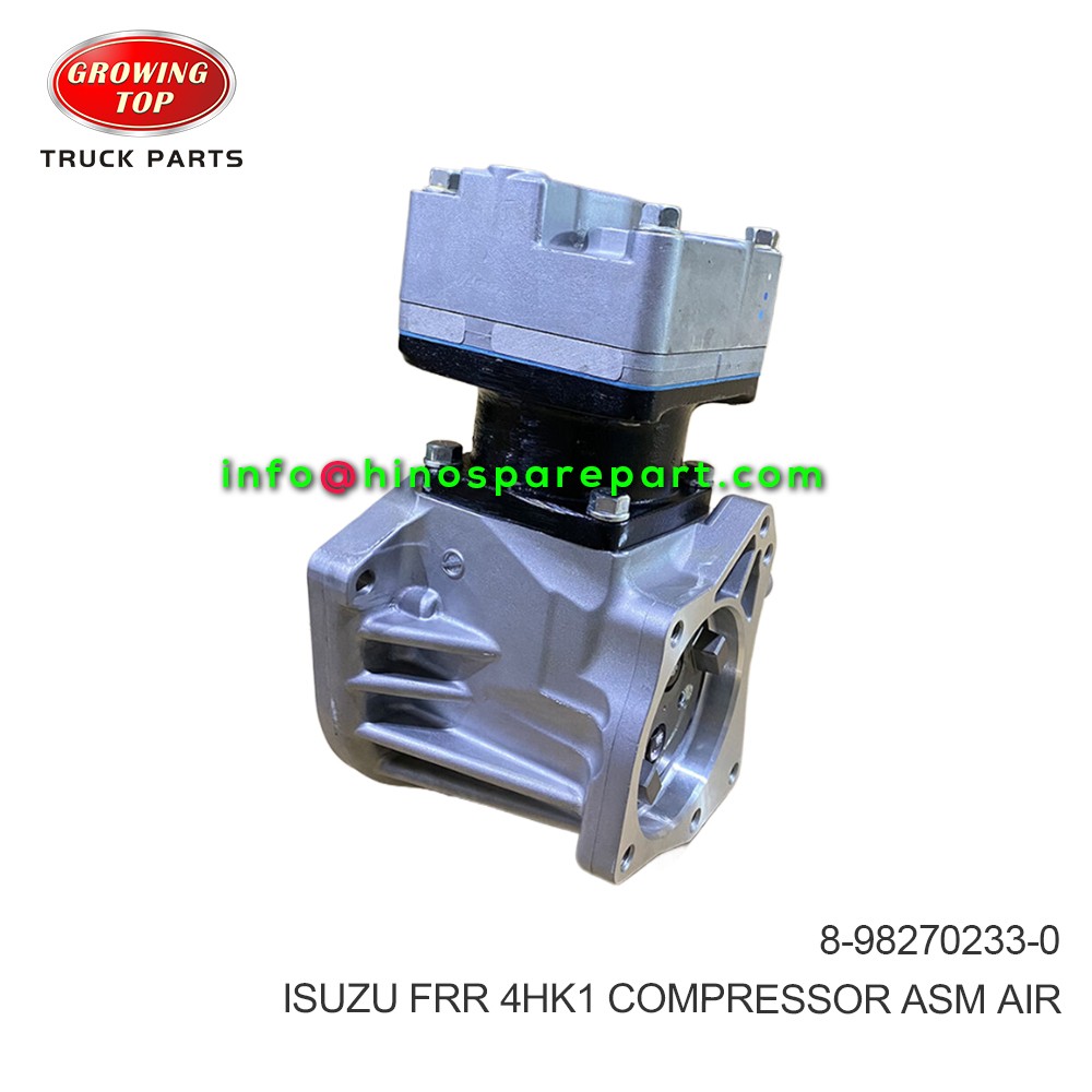 ISUZU FRR 4HK1 COMPRESSOR ASM AIR  8-98270233-0