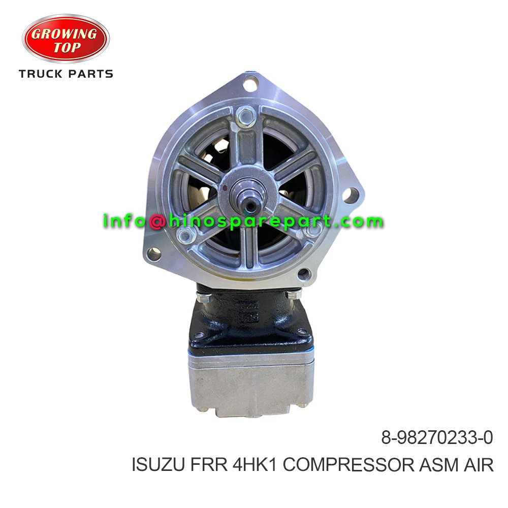 ISUZU FRR 4HK1 COMPRESSOR ASM AIR  8-98270233-0
