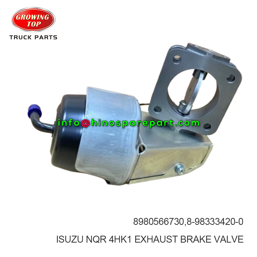 ISUZU NQR 4HK1 EXHAUST BRAKE VALVE 8980566730,8-98333420-0 