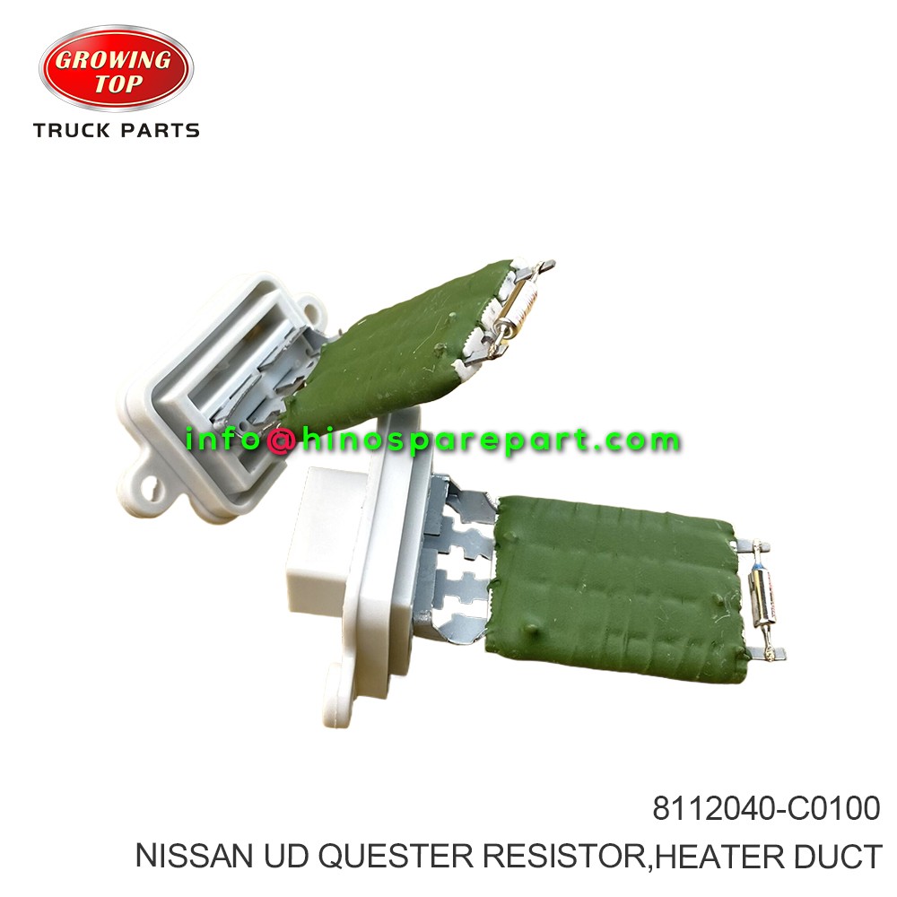 NISSAN UD QUESTER RESISTOR HEATER DUCT 8112040-C0100