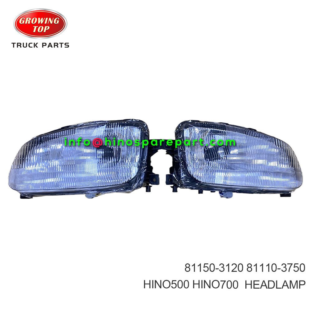 HINO500/700 HEADLAMP 81150-3120 81110-3750