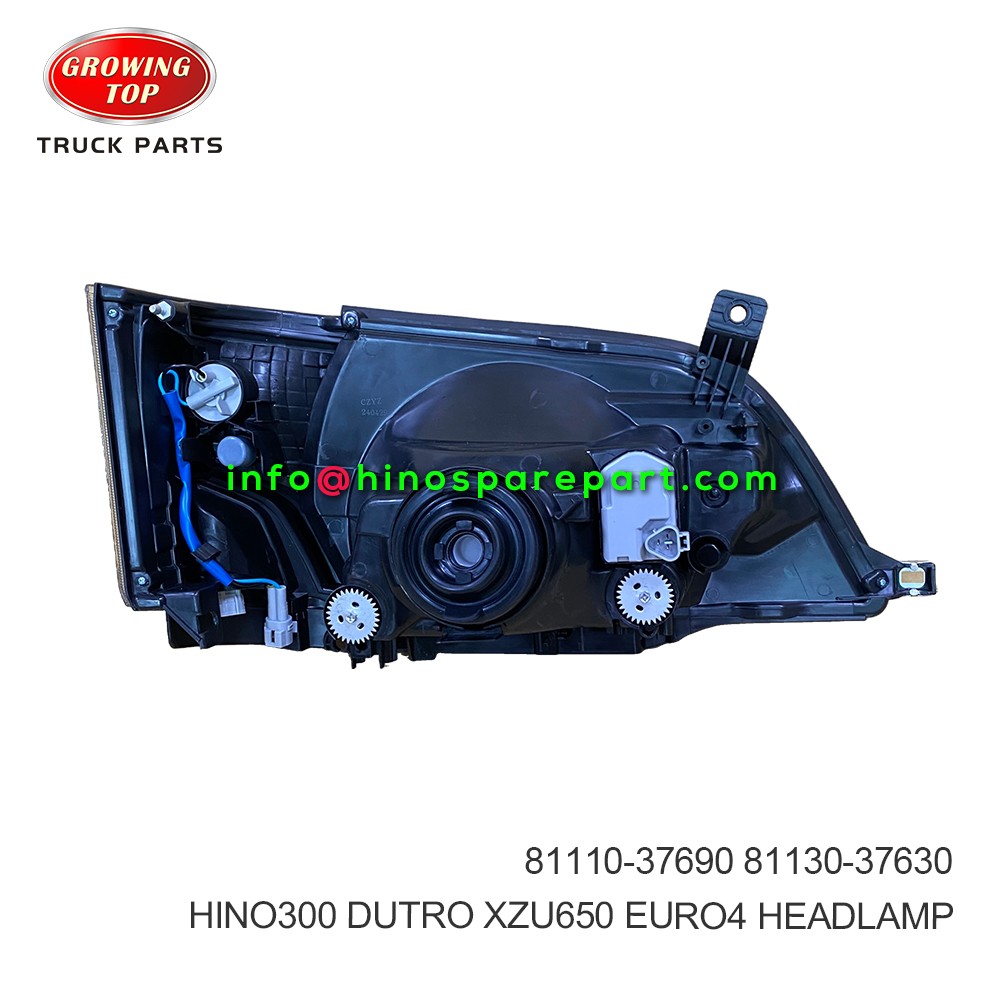 HINO300 DUTRO XZU650 EURO4  HEADLAMP 81150-37690 LH