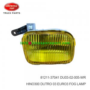 HINO300 DUTRO 03 EURO3 FOG LAMP 81211-37041