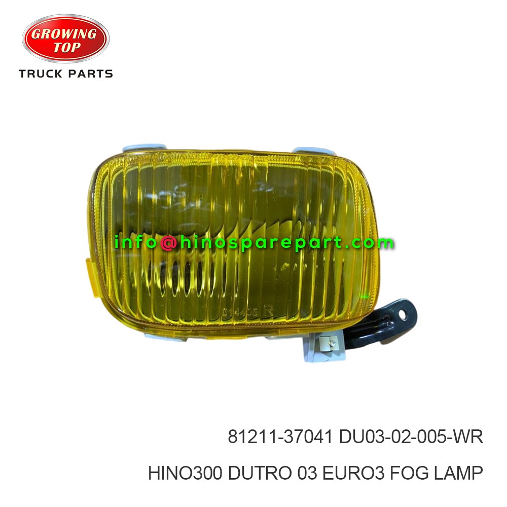 HINO300 DUTRO 03 EURO3 FOG LAMP 81211-37041