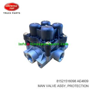 MAN VALVE ASSY  PROTECTION 81521516098