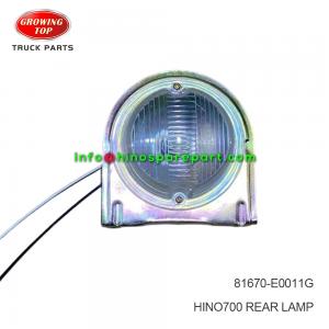 HINO700 REAR LAMP 81670-E0011G