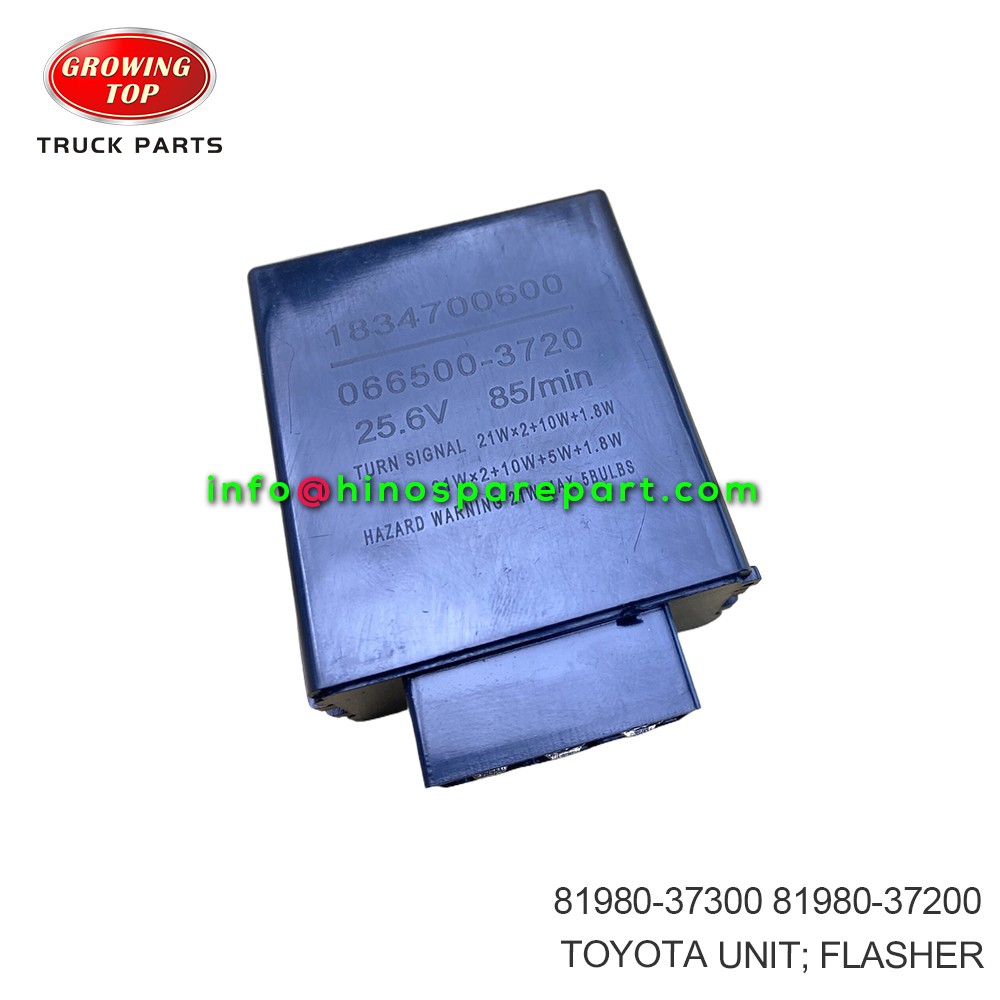 TOYOTA UNIT FLASHER 81980-37300