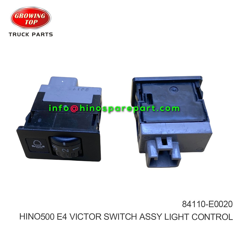 HINO500 E4 VICTOR SWITCH ASSY LIGHT CONTROL 84110-E0020