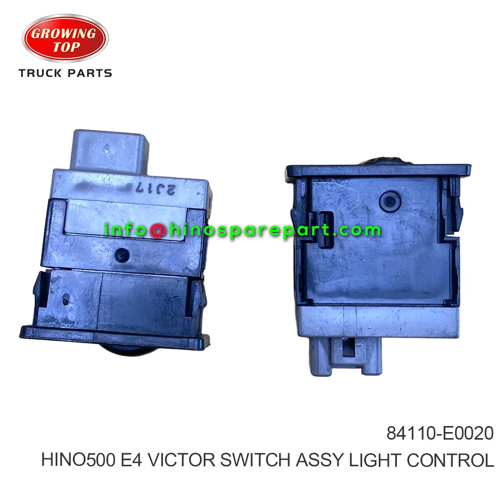 HINO500 E4 VICTOR SWITCH ASSY LIGHT CONTROL 84110-E0020
