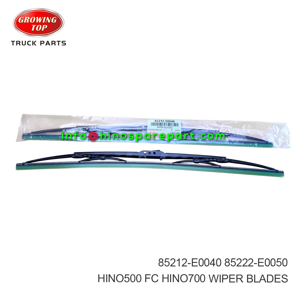 HINO500 FC WIPER BLADES 85212-E0040