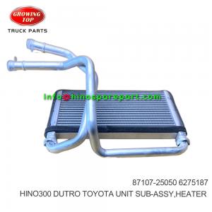 HINO300 DUTRO TOYOTA UNIT SUB-ASSY,HEATER  87107-25050