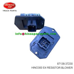 HINO300 E4 RESISTOR BLOWER 87138-37230 8713837230