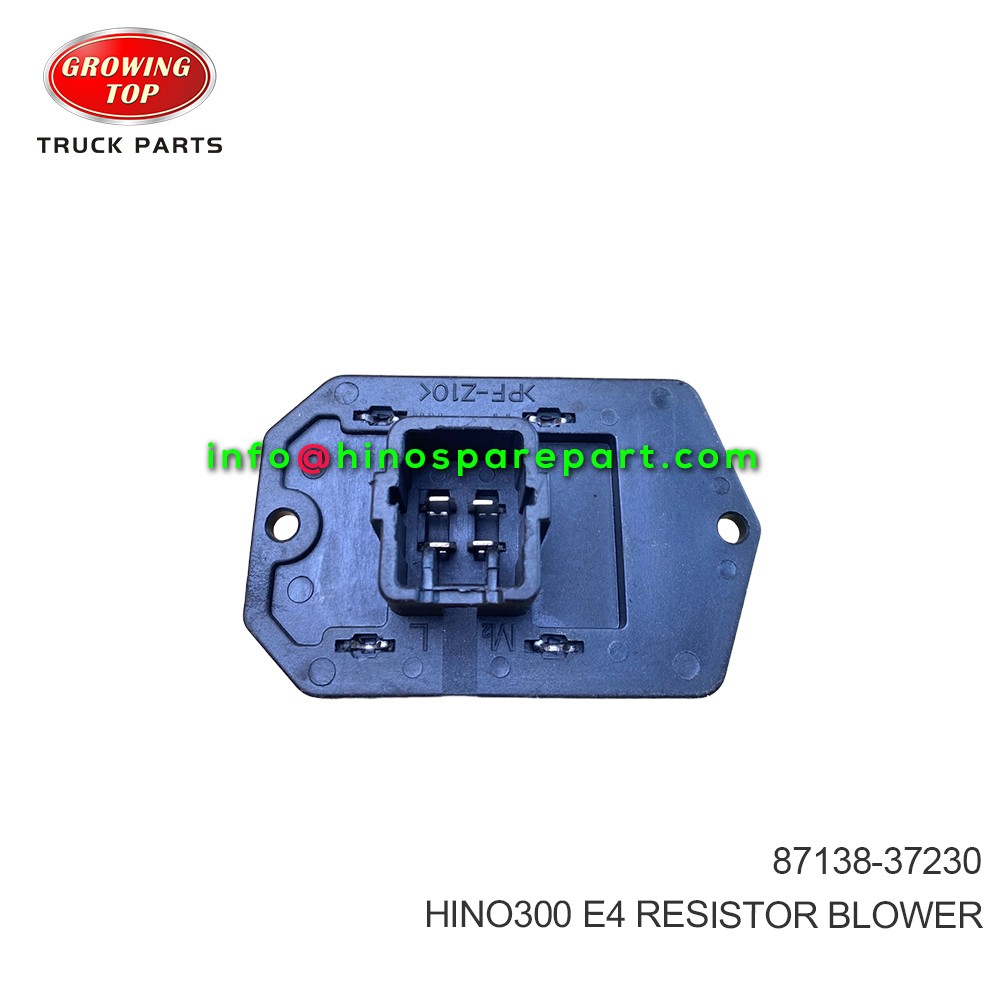 HINO300 E4 RESISTOR BLOWER 87138-37230 8713837230