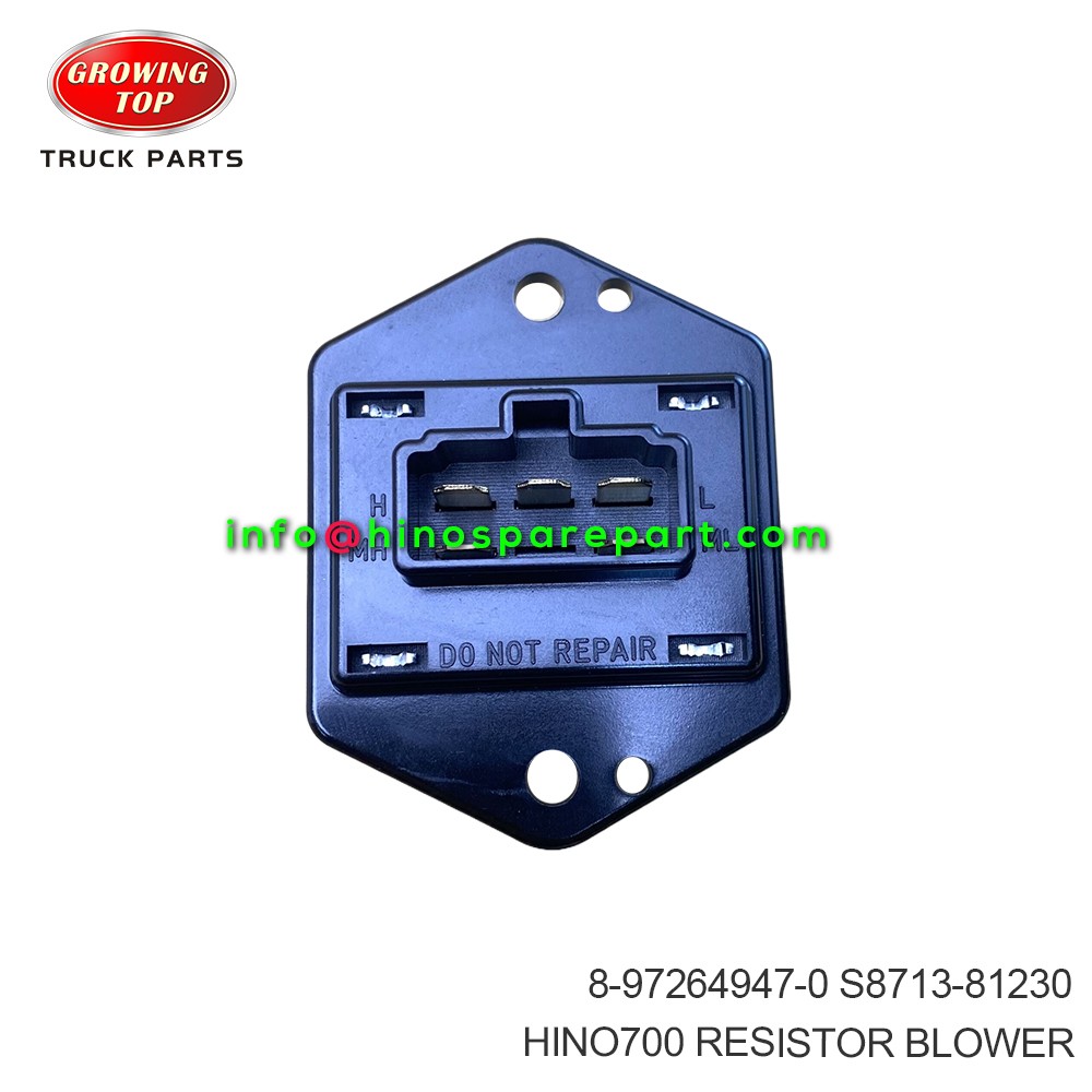 HINO700 RESISTOR BLOWER 87138-E0010