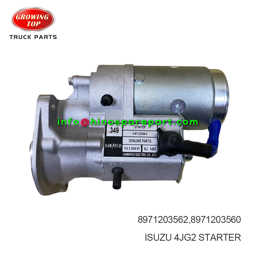 ISUZU 4JG2 STARTER 8971203562,8971203560