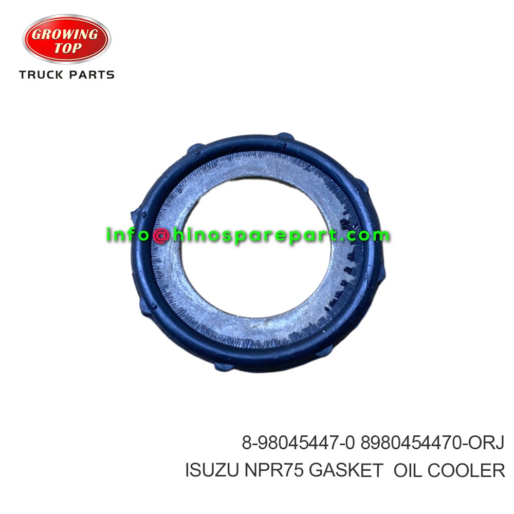 ISUZU - NPR75 GASKET, OIL COOLER 8980454470