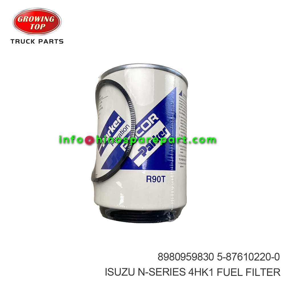 ISUZU N-SERIES 4HK1 FUEL FILTER 8980959830