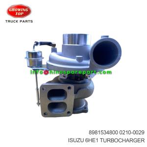 ISUZU 6HE1 TURBOCHARGER 8981534800