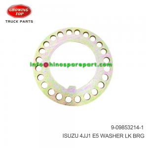 ISUZU 4JJ1 E5 WASHER;LK,BRG 9-09853214-1