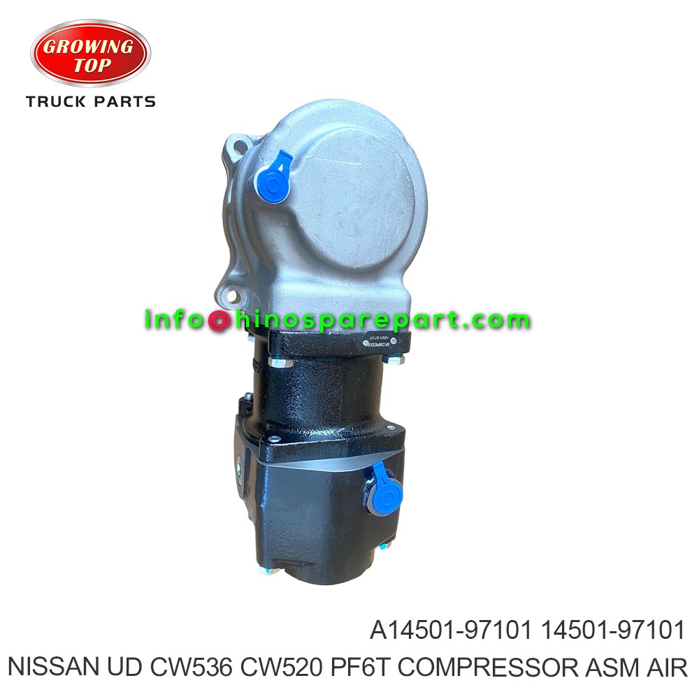 NISSAN UD CW536 CW520 PF6T COMPRESSOR ASM AIR A14501-97101