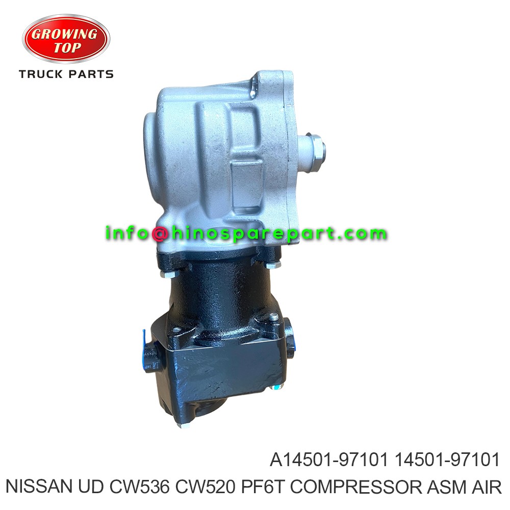 NISSAN UD CW536 CW520 PF6T COMPRESSOR ASM AIR A14501-97101