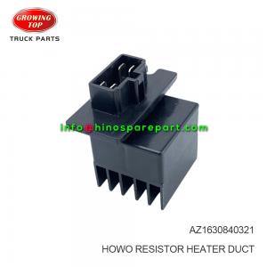 HOWO 10PE1 RESISTOR HEATER DUCT  AZ1630840321 HOWO 10PE1 RESISTOR HEATER DUCT  AZ1630840321