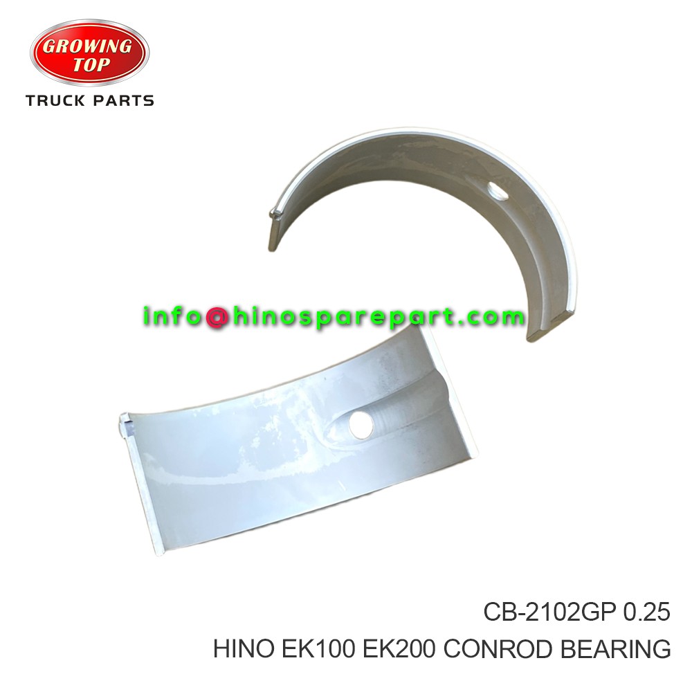 HINO EK100 EK200 CONROD BEARING CB-2102GP 025