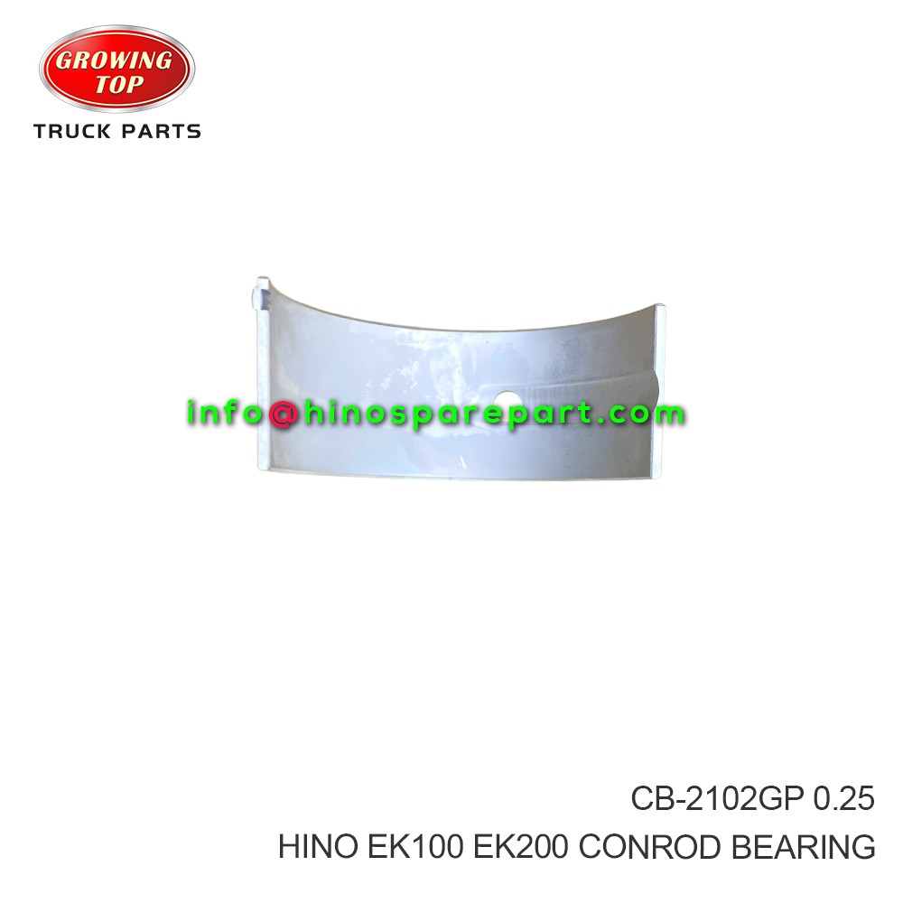 HINO EK100 EK200 CONROD BEARING CB-2102GP 025
