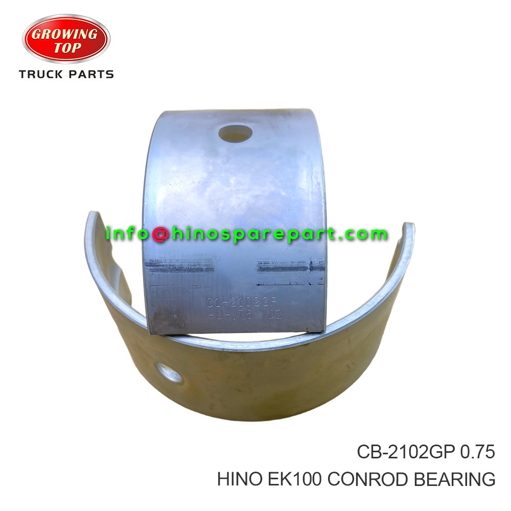 HINO EK100 EK200 CONROD BEARING CB-2102GP 075