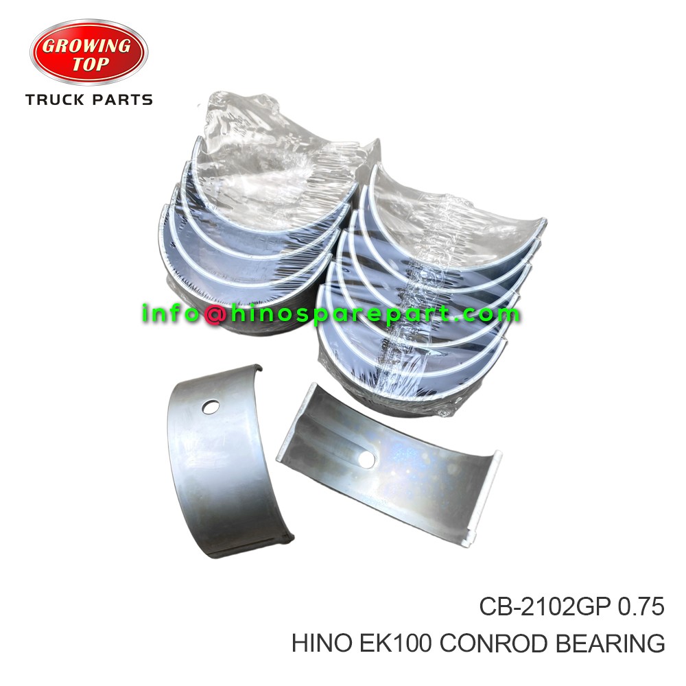 HINO EK100 EK200 CONROD BEARING CB-2102GP 075