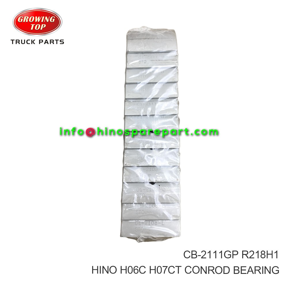 HINO H06C H07CT CONROD BEARING CB-2111GP R218H1