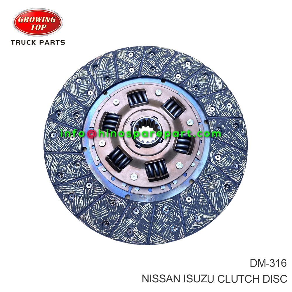 NISSAN ISUZU CLUTCH DISC DM-316