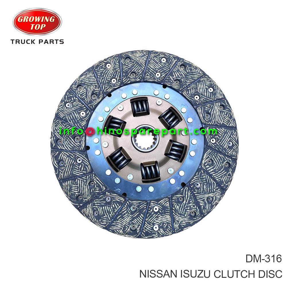 NISSAN ISUZU CLUTCH DISC DM-316