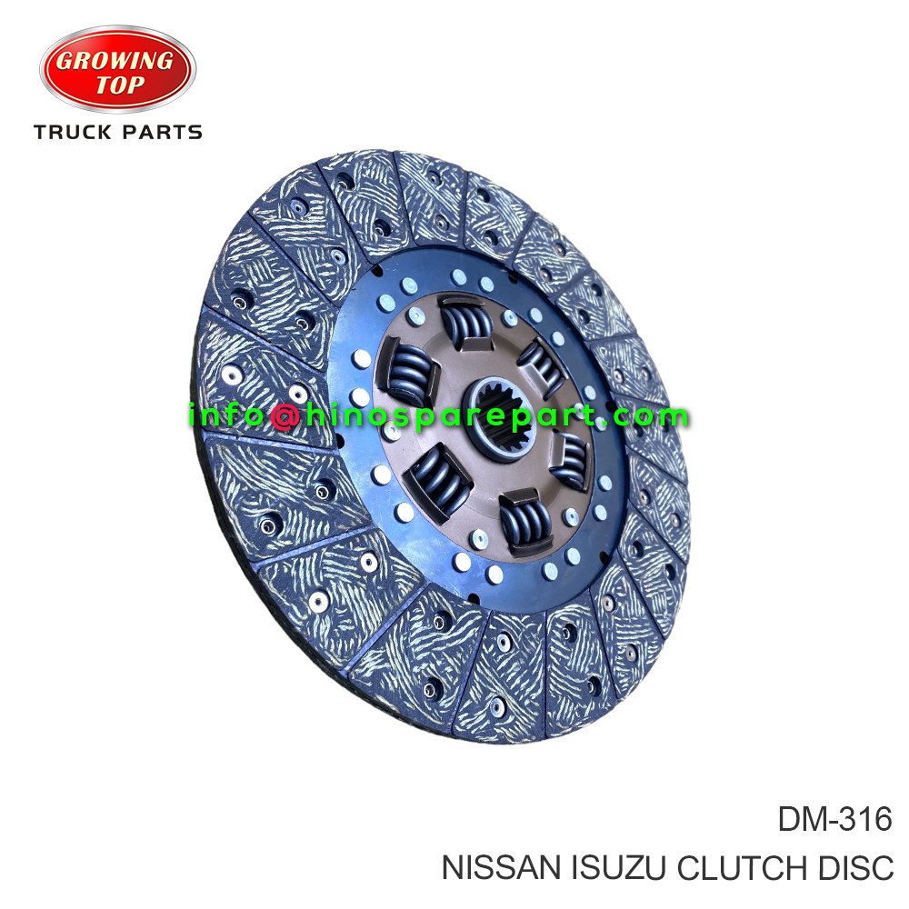 NISSAN ISUZU CLUTCH DISC DM-316