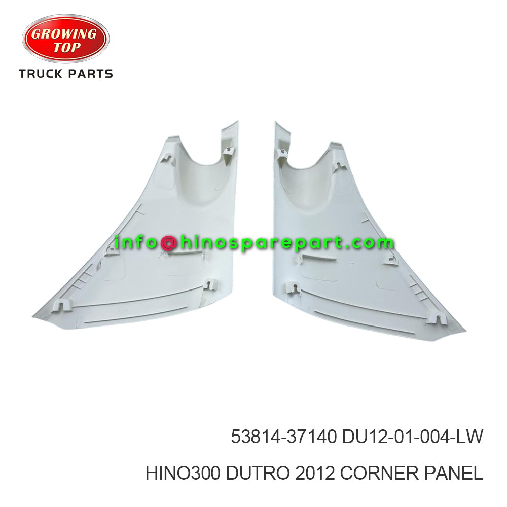HINO300  DUTRO 2012 CORNER PANEL  DU12-01-004-LW