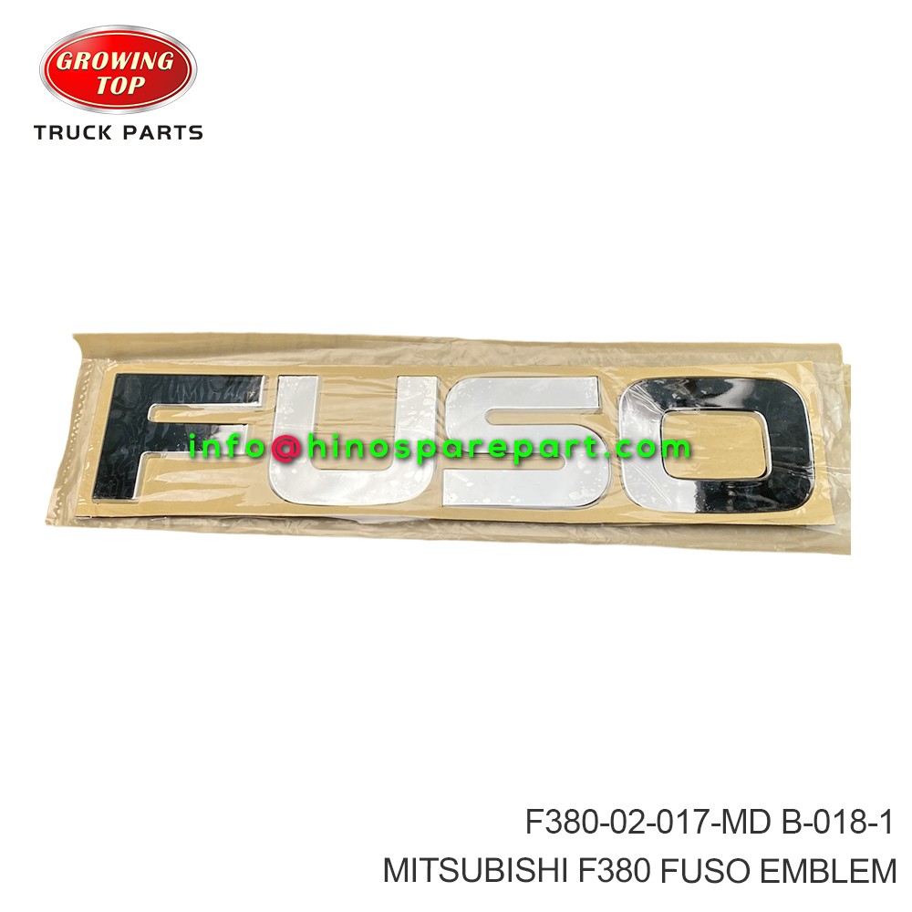 MITSUBISHI F380 FUSO EMBLEM F380-02-017-MD