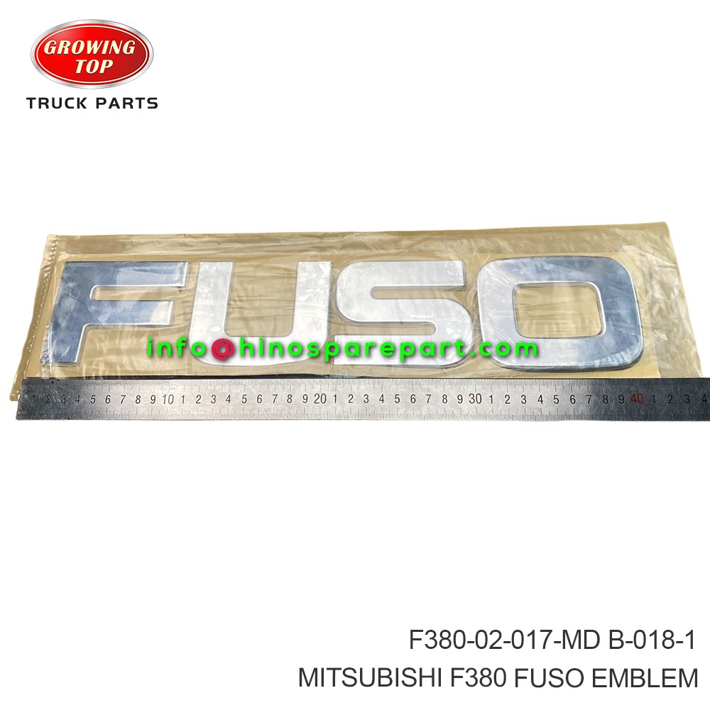 MITSUBISHI F380 FUSO EMBLEM F380-02-017-MD