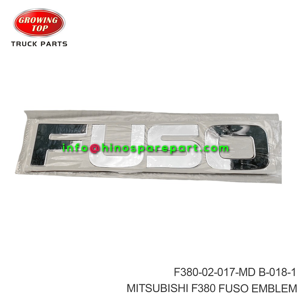 MITSUBISHI F380 FUSO EMBLEM F380-02-017-MD